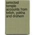 Selected Temple Accounts from Telloh, Yokha and Drehem