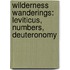 Wilderness Wanderings: Leviticus, Numbers, Deuteronomy