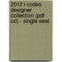 2012 I-codes Designer Collection (pdf Cd) - Single Seat