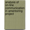 Analysis Of On-line Communication In Amentoring Project door Richard Pierce