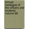 Annual Catalogue of the Officers and Students Volume 66 door Colgate-Rochester Divinity School