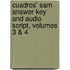 Cuadros' Sam Answer Key and Audio Script, Volumes 3 & 4