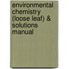 Environmental Chemistry (Loose Leaf) & Solutions Manual door Colin Baird