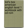 Kid's Box American English Level 1 Workbook With Cd-Rom door Michael Tomlinson