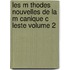 Les M Thodes Nouvelles de La M Canique C Leste Volume 2