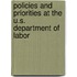 Policies and Priorities at the U.S. Department of Labor