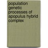 Population genetic processes of aPopulus hybrid complex door Georg Rathmacher