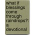 What If Blessings Come Through Raindrops?: A Devotional