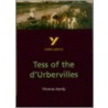 York Notes On Thomas Hardy's  Tess Of The D'Urbervilles by Thomas Hardy