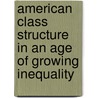 American Class Structure In An Age Of Growing Inequality door Dennis L. Gilbert