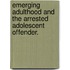 Emerging Adulthood and the Arrested Adolescent Offender.