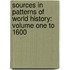 Sources in Patterns of World History: Volume One to 1600
