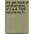 The Oak Book of Southampton, of C.A.D. 1300 Volume No.11