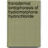 Transdermal Iontophoresis of Hydromorphone Hydrochloride