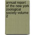Annual Report of the New York Zoological Society Volume 2