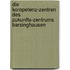 Die Kompetenz-Zentren des Zukunfts-Zentrums Barsinghausen