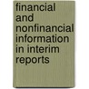 Financial and nonfinancial information in interim reports door Hannu Schadewitz
