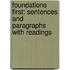 Foundations First: Sentences And Paragraphs With Readings