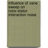 Influence of Vane Sweep on Rotor-Stator Interaction Noise by United States Government