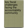 Key Fiscal Challenges Facing the Accountability Community door United States Government