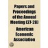 Papers and Proceedings of the Annual Meeting Volume 27-28