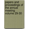 Papers and Proceedings of the Annual Meeting Volume 29-30 by American Economic Association