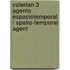 Valerian 3 Agente Espaciotemporal / Spatio-Temporal Agent
