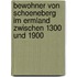 Bewohner von Schoeneberg im Ermland zwischen 1300 und 1900