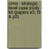 Cima - Strategic Level Case Study Kit (papers E3, F3 & P3)