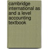 Cambridge International As And A Level Accounting Textbook door David Hopkins