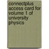 Connectplus Access Card for Volume 1 of University Physics