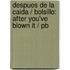Despues De La Caida / Bolsillo: After You'Ve Blown It / Pb