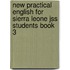 New Practical English For Sierra Leone Jss Students Book 3