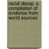 Racial Decay; A Compilation of Evidence from World Sources
