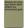 Deserts Pm Plus Non Fiction Level 22&23 Our Enviroment Gold door Wilber Smith
