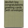 Devilish Boy Congratulations Greeting Cards [With Envelope] door Not Available