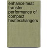 Enhance Heat Transfer Performance of Compact HeatExchangers door Cheng Wui-Wai