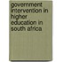Government Intervention in Higher Education in South Africa
