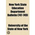 New York State Education Department Bulletin Volume 747-749