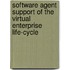 Software Agent Support of the Virtual Enterprise Life-cycle