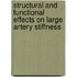 Structural and Functional Effects on Large Artery Stiffness