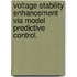 Voltage Stability Enhancement Via Model Predictive Control.