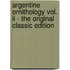 Argentine Ornithology Vol. Ii - The Original Classic Edition