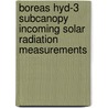 Boreas Hyd-3 Subcanopy Incoming Solar Radiation Measurements door United States Government