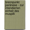 Brennpunkt Paränese - Zur intendierten Einheit des Muspilli by Sandra Kluwe