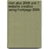 Clait Plus 2006 Unit 7 Website Creation Using Frontpage 2000