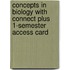 Concepts In Biology With Connect Plus 1-Semester Access Card
