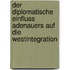 Der diplomatische Einfluss Adenauers auf die Westintegration