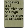 Modeling and Optimization of a High Temperature SolarReactor by Haussener Sophia
