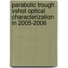 Parabolic Trough Vshot Optical Characterization in 2005-2006 by United States Government